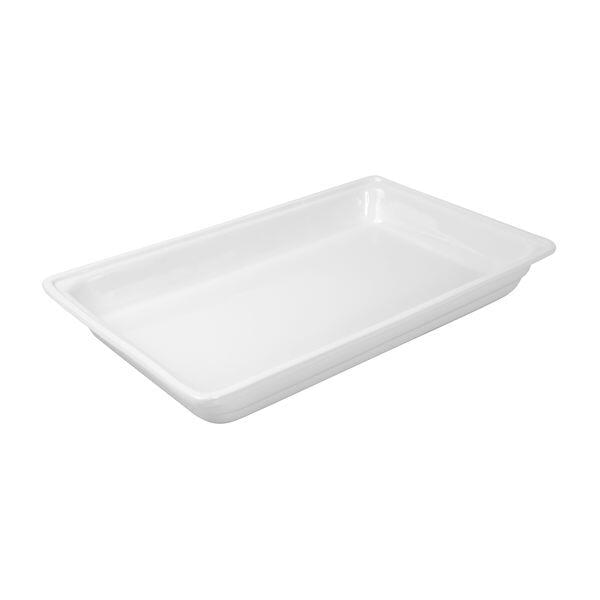 Ryner Tableware  PORCELAIN FOOD PAN-1/1 SIZE 65mm WHITE [Set of 2]