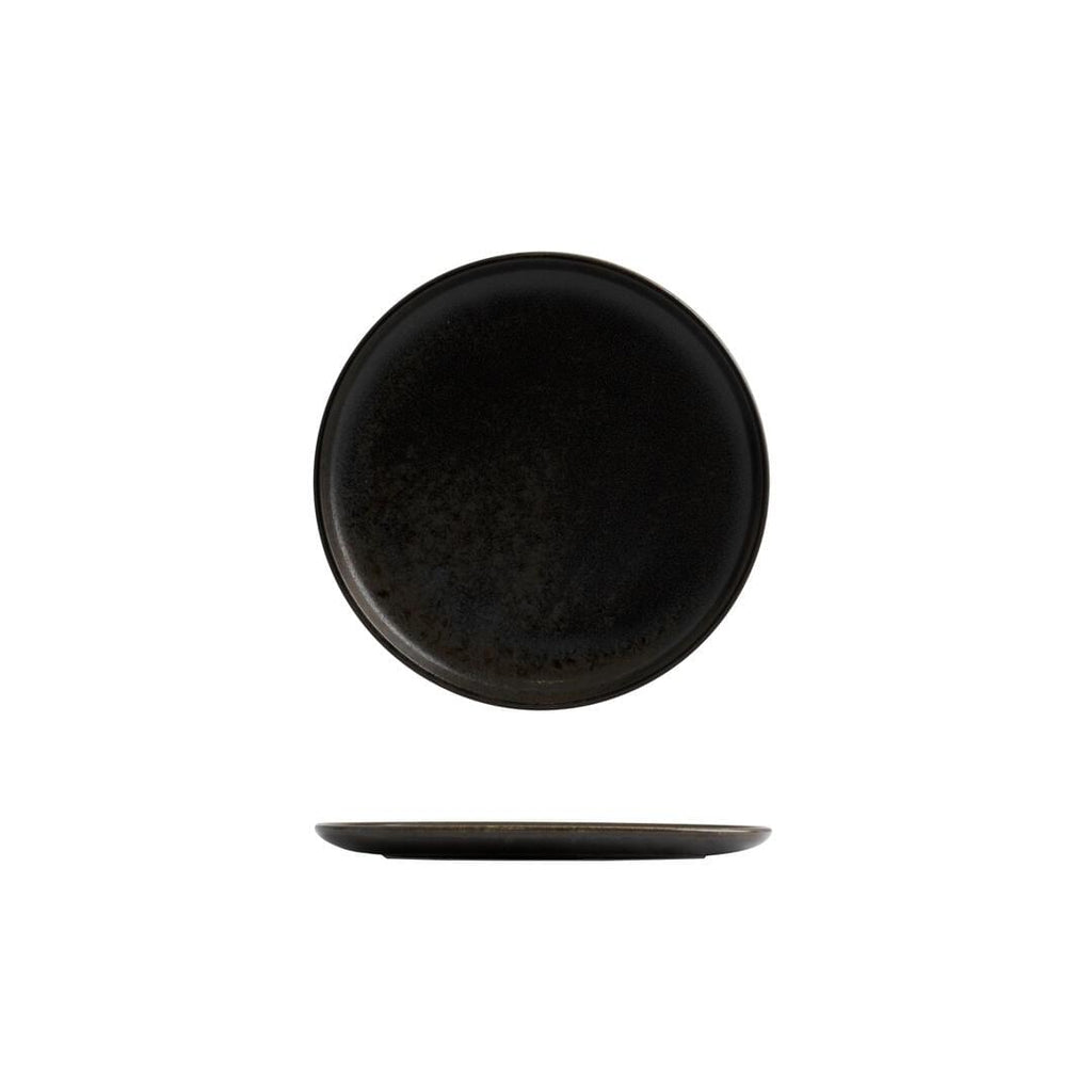 Moda Porcelain EARTH ROUND PLATE - 200mm Ø   (x6)