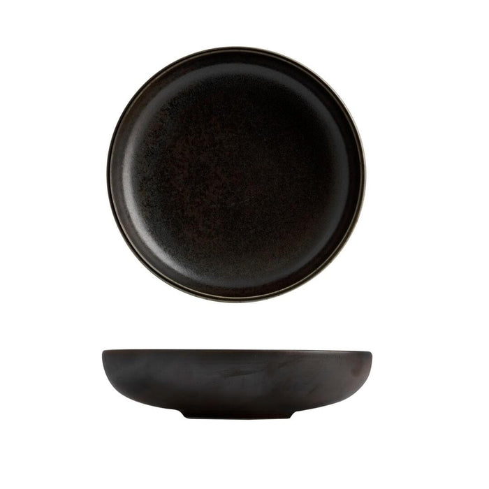 Moda Porcelain EARTH ROUND SHARE BOWL - 250mm Ø   (x4)