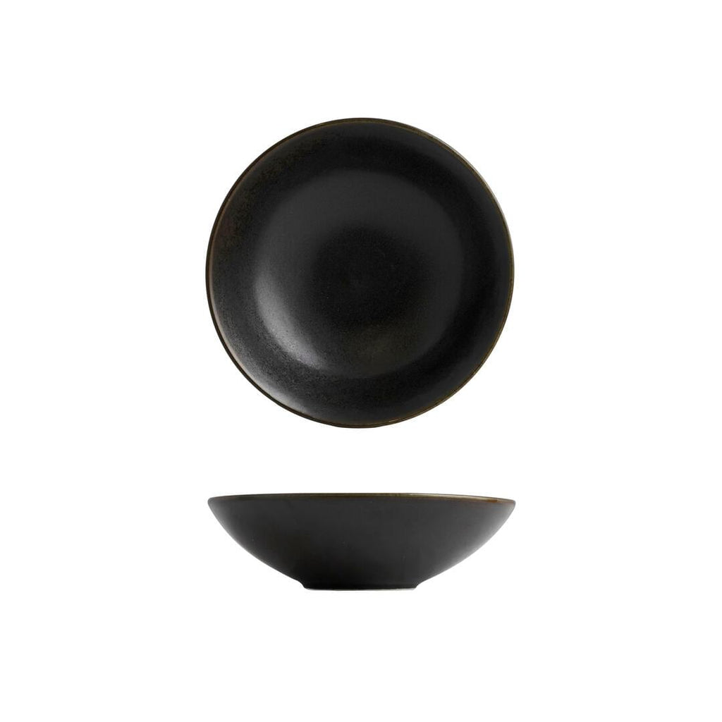 Moda Porcelain EARTH ROUND BOWL - 210mm Ø   (x6)