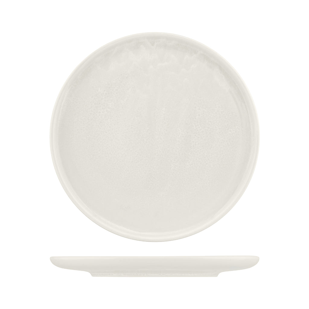 Moda Porcelain SNOW ROUND PLATE - 290mm Ø   (x6)