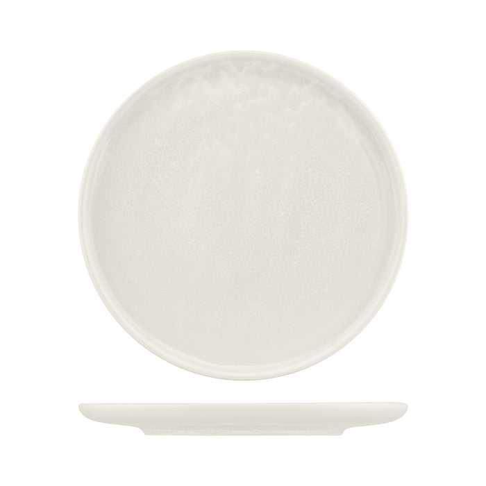 Moda Porcelain SNOW ROUND PLATE - 290mm Ø   (x6)