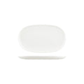 Moda Porcelain SNOW OVAL COUPE PLATE-305x180mm   (x6)