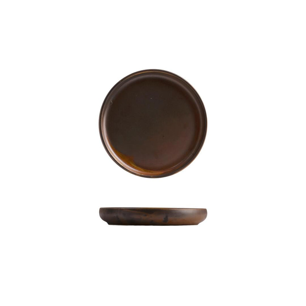 Moda Porcelain RUST STACKA PLATE - 182mm Ø   (x6)