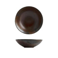Moda Porcelain RUST ROUND BOWL - 230mm Ø   (x3)