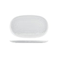 Moda Porcelain WILLOW OVAL COUPE PLATE-355x215mm   (x6)