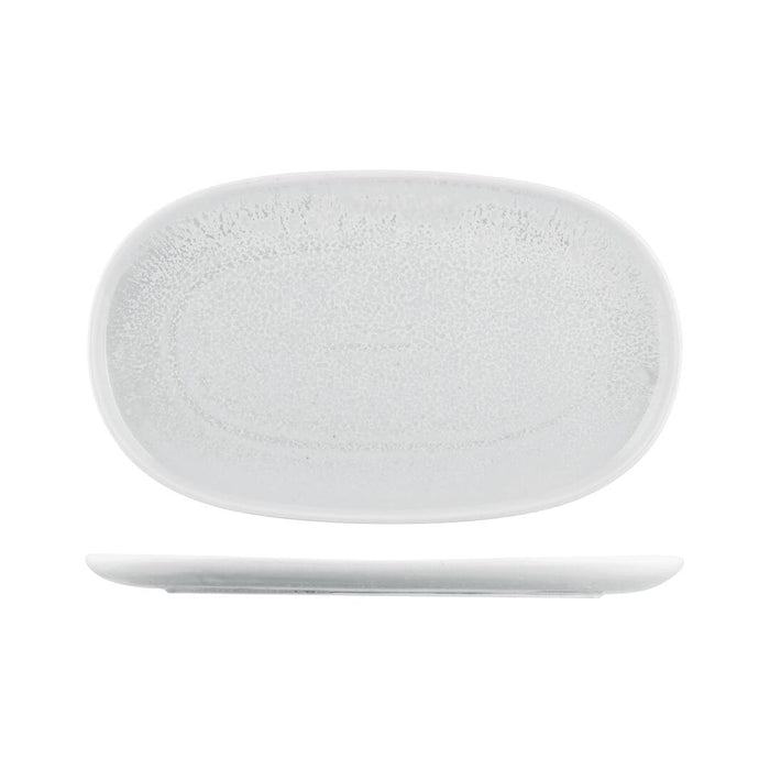Moda Porcelain WILLOW OVAL COUPE PLATE-405x240mm   (x3)