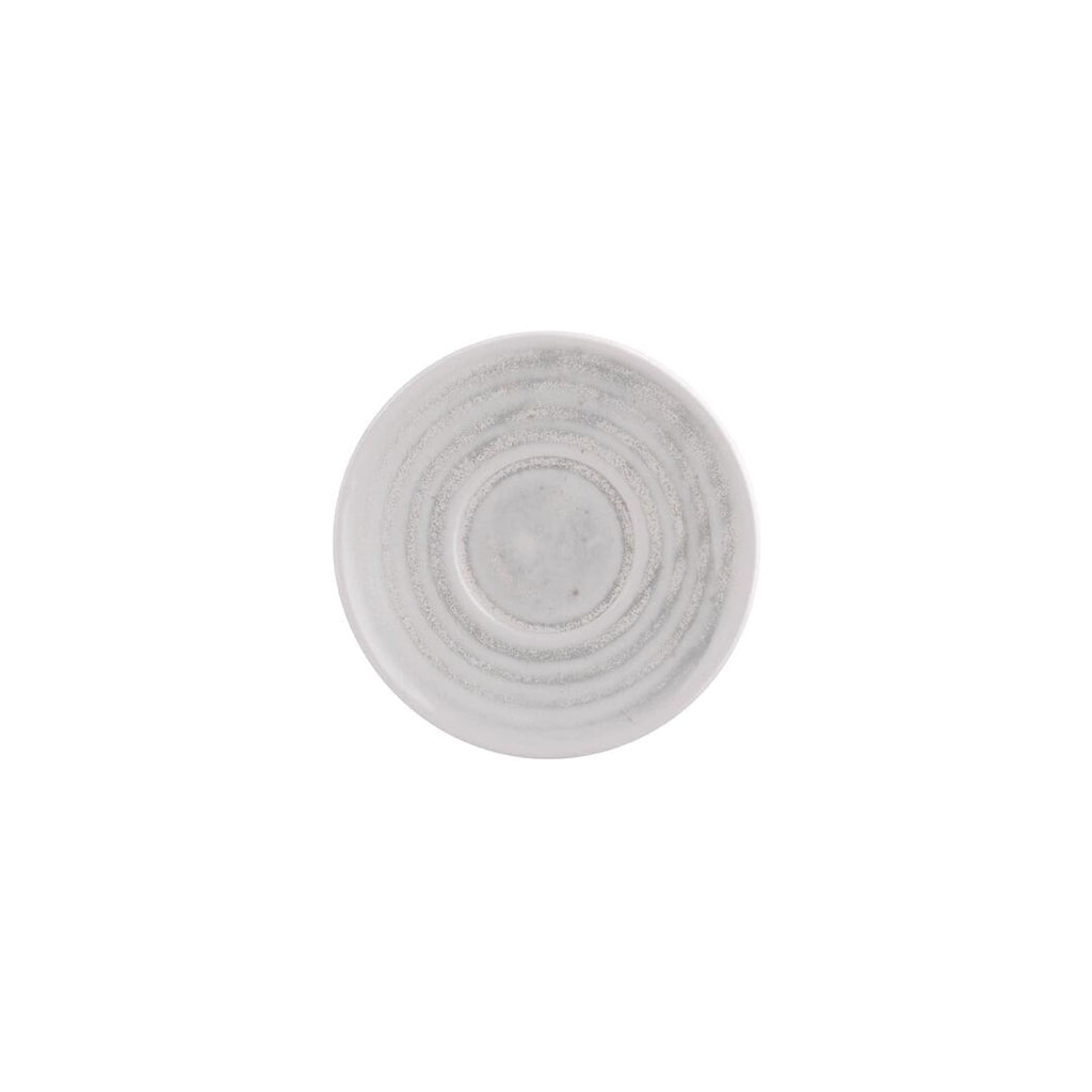 Moda Porcelain WILLOW ESPRESSO SAUCER - 115mm Ø   (x6)