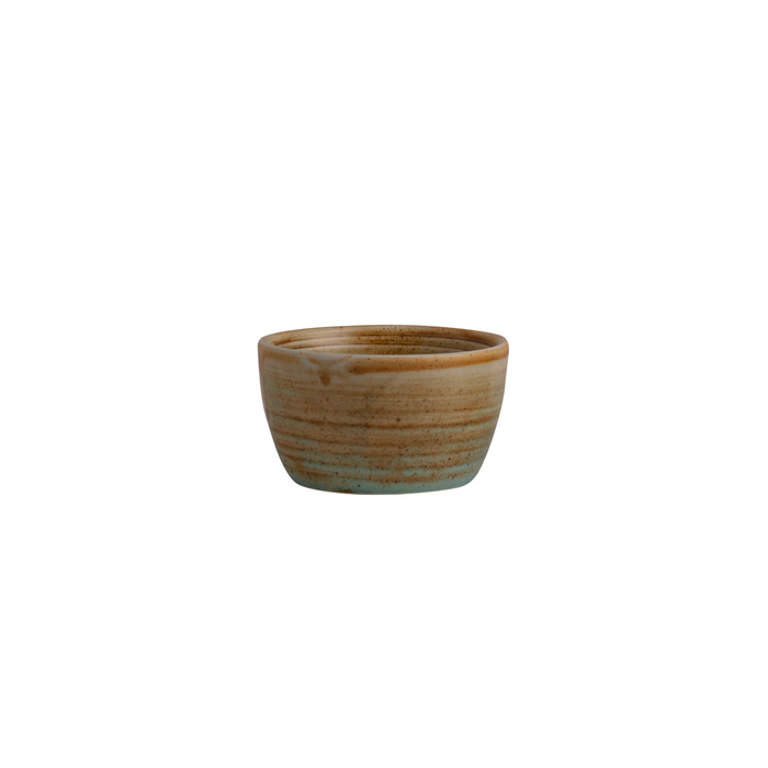 Moda Porcelain FIRED EARTH RAMEKIN - 78x43mm | 130ml   NOURISH (x12)