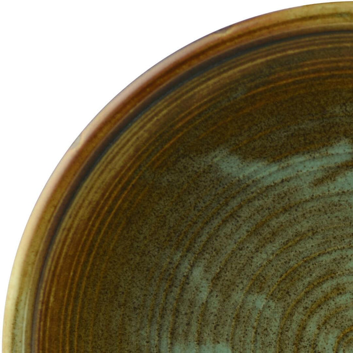 Moda Porcelain FIRED EARTH COUPE PLATE-260mm Ø  NOURISH (x6)