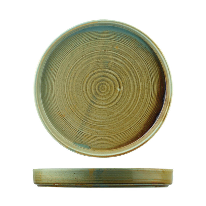 Moda Porcelain FIRED EARTH STACK PLATE-255mm Ø  NOURISH [Box of 6]