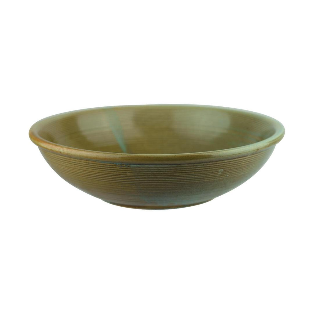 Moda Porcelain FIRED EARTH ROUND BOWL-305mm Ø  NOURISH (x6)