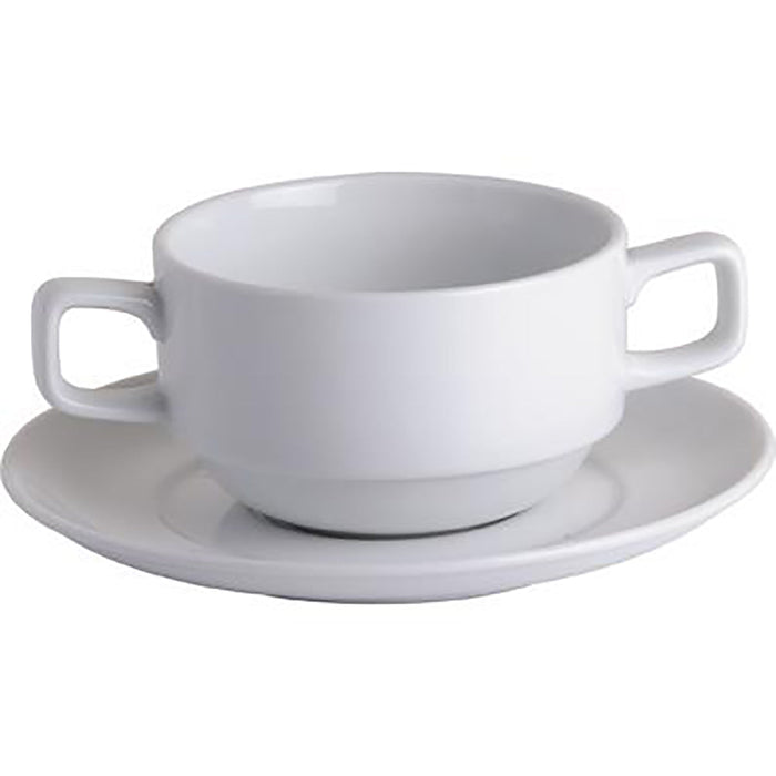 Royal Porcelain SOUP CUP-0.28lt 2xHDL STACK CHELSEA (94049/340)(09/262) EA