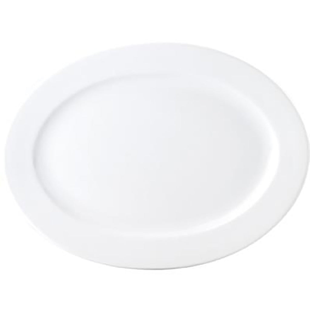 Royal Porcelain PLATTER-OVAL-200mm CHELSEA RIM SHAPE (4027) EA