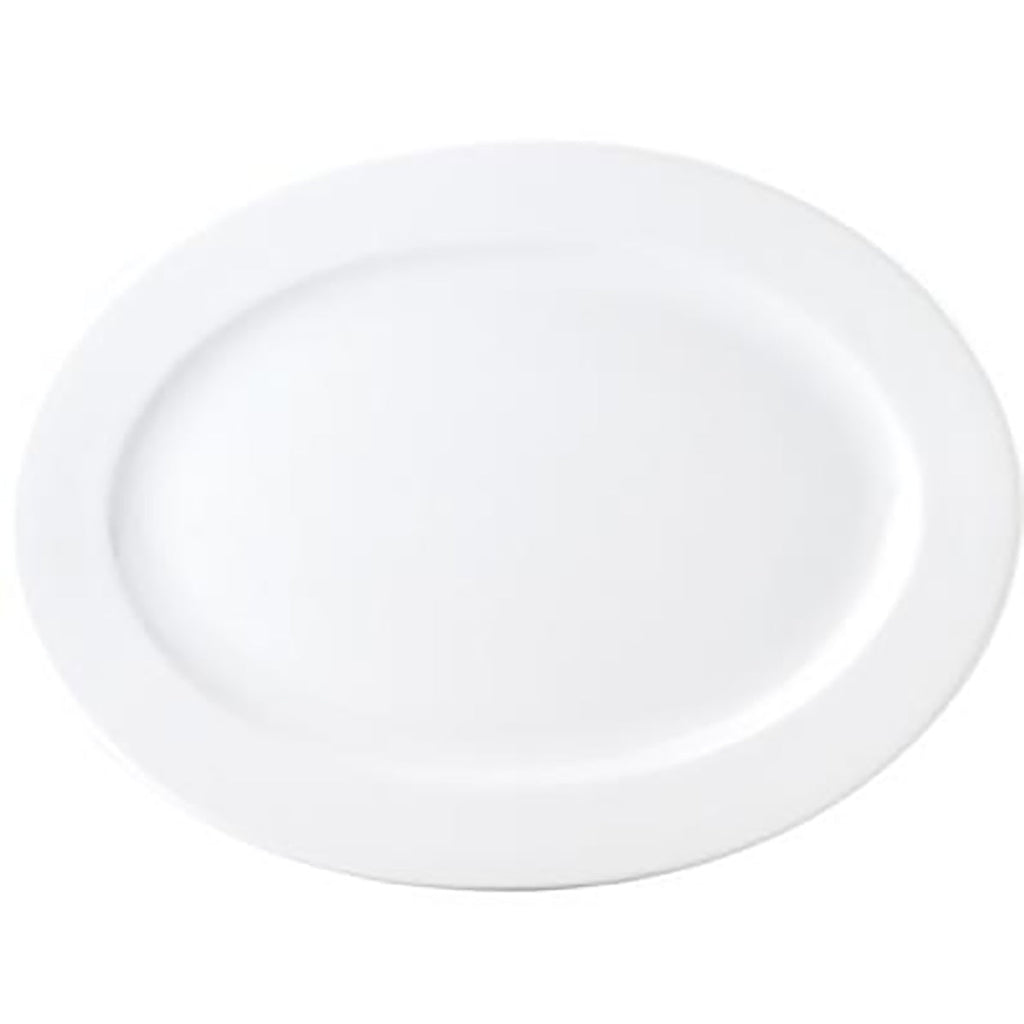 Royal Porcelain PLATTER-OVAL-235mm CHELSEA RIM SHAPE (4001) EA