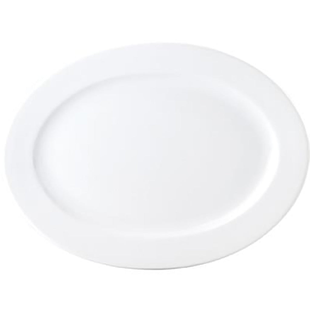 Royal Porcelain PLATTER-OVAL-265mm CHELSEA RIM SHAPE (4026) (Box of 12)