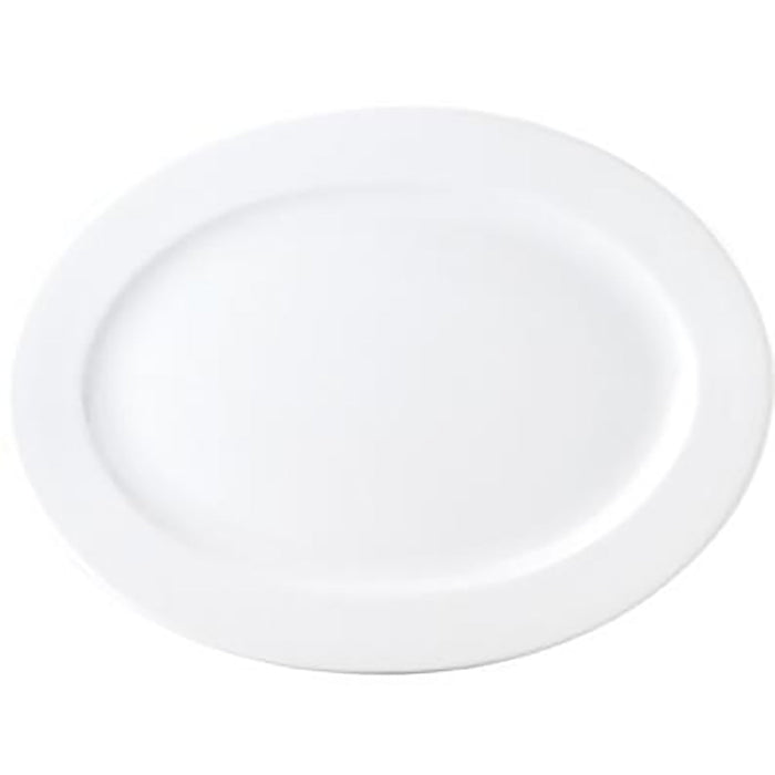 Royal Porcelain PLATTER-OVAL-315mm CHELSEA RIM SHAPE (4002) EA