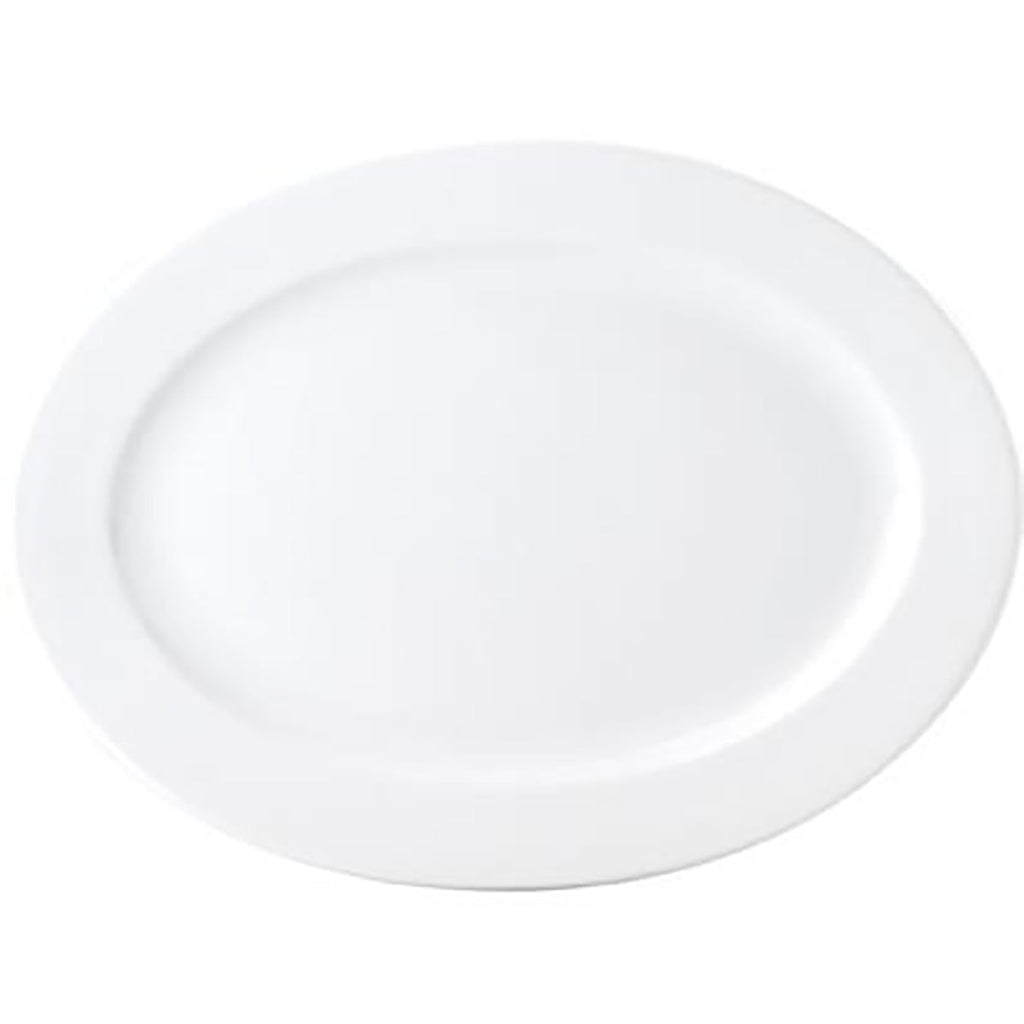 Royal Porcelain PLATTER-OVAL-360mm CHELSEA RIM SHAPE (4003) EA