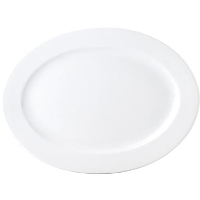 Royal Porcelain PLATTER-OVAL-360mm CHELSEA RIM SHAPE (4003) EA