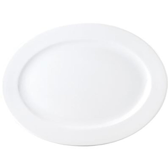 Royal Porcelain PLATTER-OVAL-480mm CHELSEA RIM SHAPE (4005) EA