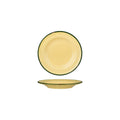 Luzerne TINTIN ROUND PLATE 170mm Ø SAND W/GREEN LINE (x6)