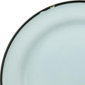 Luzerne TINTIN ROUND PLATE 270mm Ø BLUE W/BLACK LINE (x4)