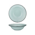 Luzerne TINTIN DEEP BOWL PLATE 220mm Ø | 580ml BLUE W/BLACK LINE (x3)
