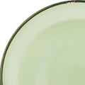 Luzerne TINTIN DEEP BOWL PLATE 240mm Ø | 830ml GREEN W/GREEN LINE (x3)