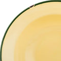 Luzerne TINTIN DEEP BOWL PLATE 240mm Ø | 830ml SAND W/GREEN LINE (x3)