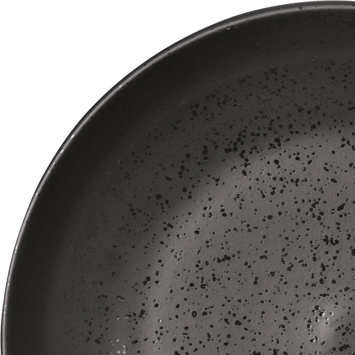 Luzerne LAVA ROUND SHARE BOWL-230mm Ø | 1220ml MATT BLACK (x4)