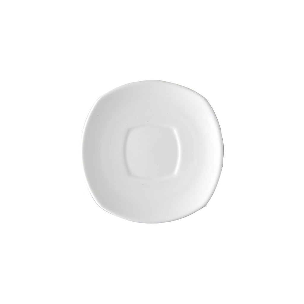 Royal Porcelain SAUCER SQ-150mm W/SQUARE WELL (4114) EA