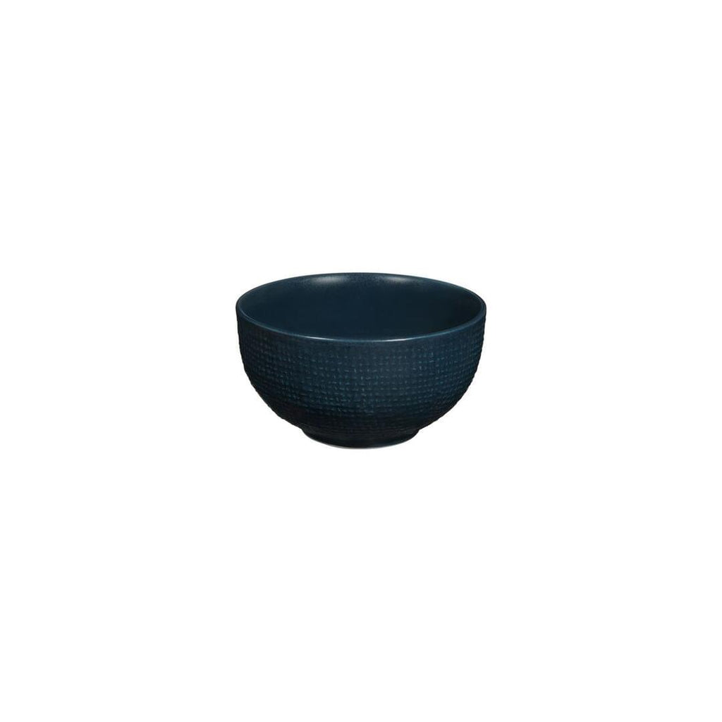 Luzerne LINEN ROUND BOWL-110mm Ø | 300ml MATT BLUE (x6)