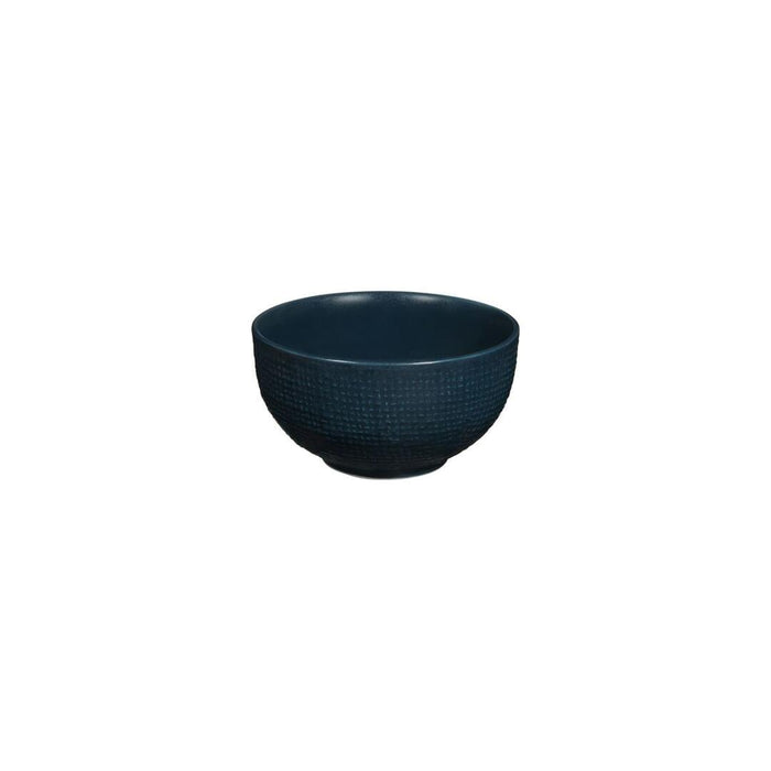 Luzerne LINEN ROUND BOWL-110mm Ø | 300ml MATT BLUE (x6)