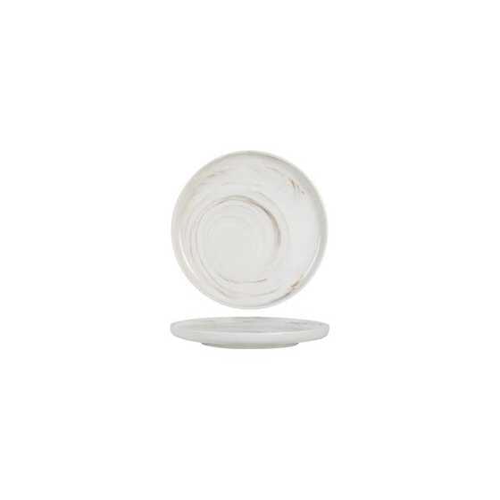 Luzerne SIGNATURE ROUND PLATE-165mm Ø MARBLE (x6)