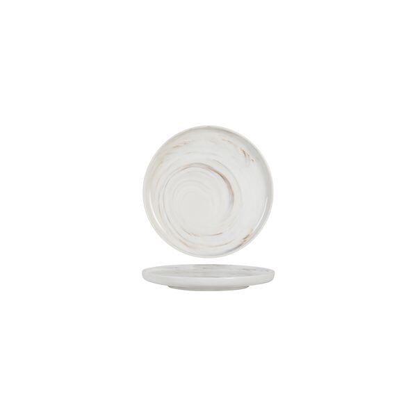 Luzerne SIGNATURE ROUND PLATE-165mm Ø MARBLE (x6)