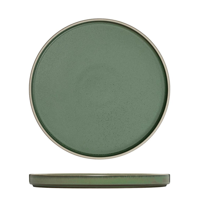 Luzerne MOD ROUND STACKABLE PLATE - 235mm Ø SMOKEY BASIL (x4)