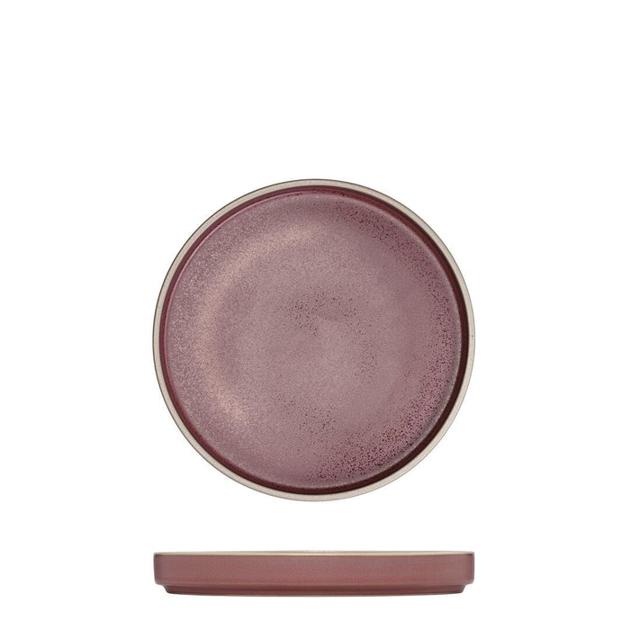 Luzerne MOD ROUND STACKABLE PLATE - 160mm Ø SMOKEY PLUM (x6)