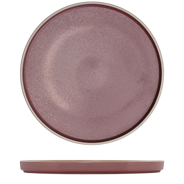 Luzerne MOD ROUND STACKABLE PLATE - 270mm Ø SMOKEY PLUM (x3)