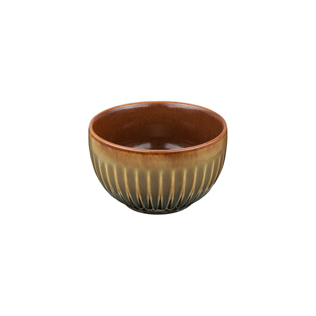 Luzerne COTTAGE ROUND BOWL - 110mm Ø | 65mm H | 300ml  CINNAMON (x4)