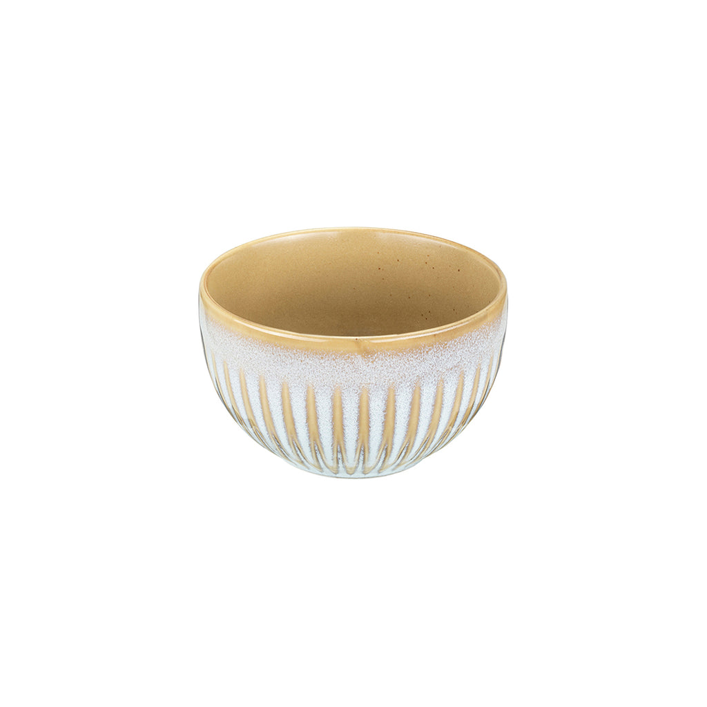Luzerne COTTAGE ROUND BOWL - 110mm Ø | 65mm H | 300ml  ALMOND (x4)
