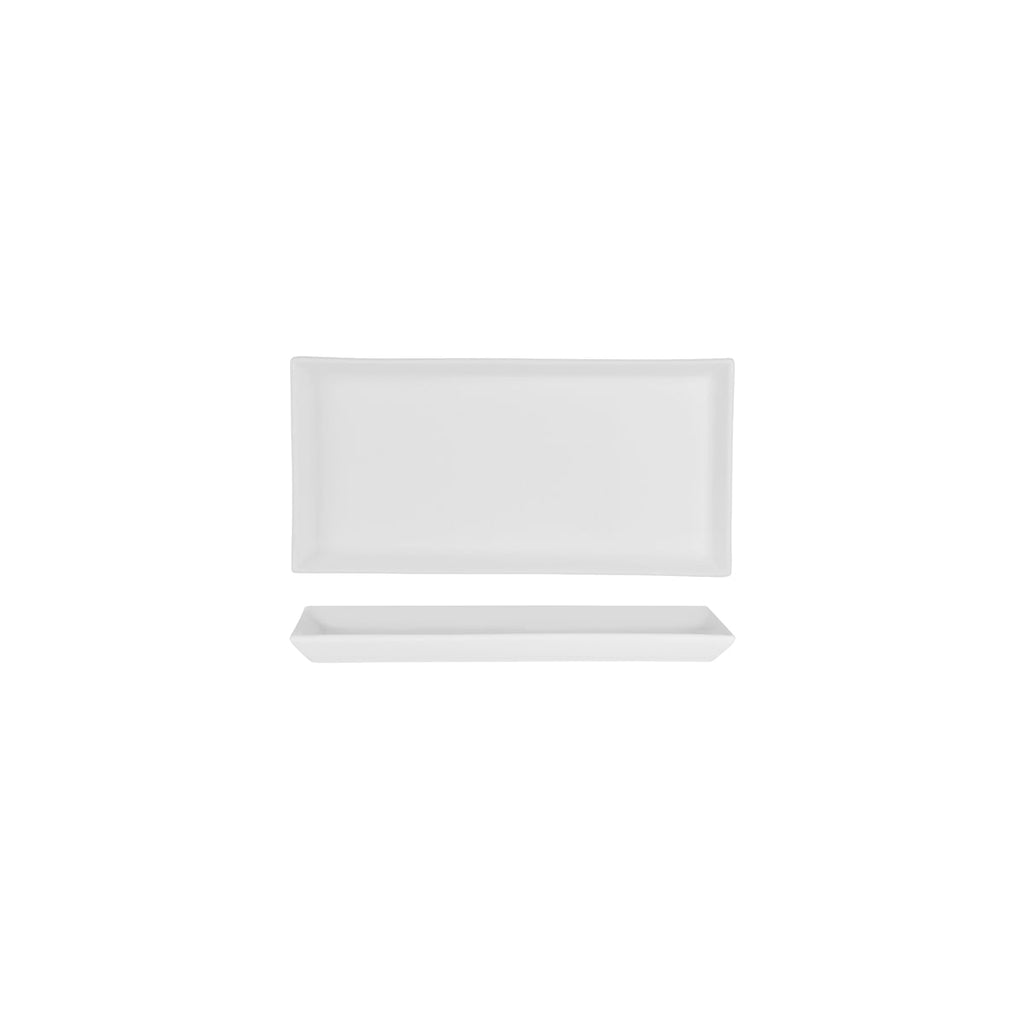 Royal Porcelain WHITE ALBUM RECT PLATTER FLARED SIDES 240x120x15mm (U3209) EA