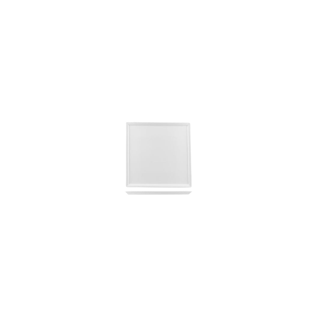 Royal Porcelain WHITE ALBUM SQUARE PLATE 100x100x15mm (U3207) EA