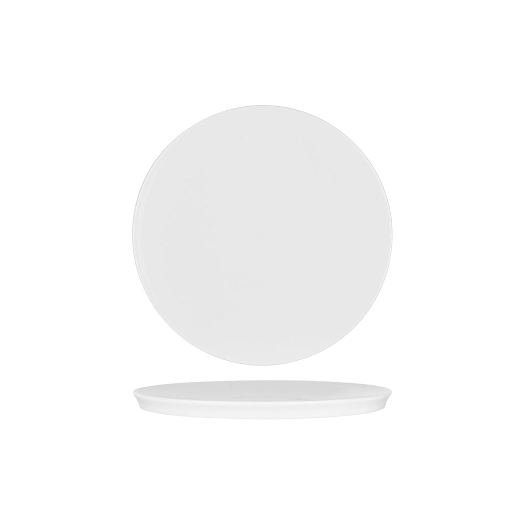 Royal Porcelain WHITE ALBUM ROUND PRESENTATION PLATE 220x15mm (U3233) (x24)