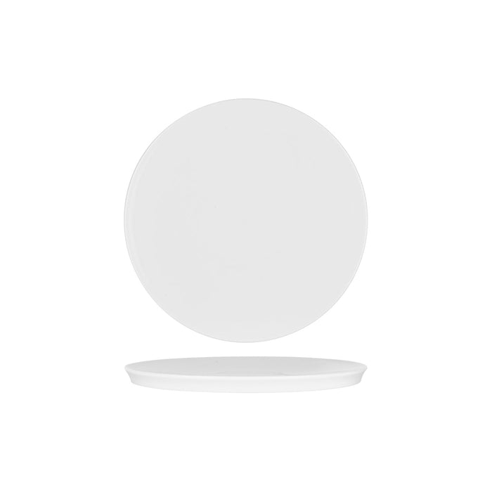 Royal Porcelain WHITE ALBUM ROUND PRESENTATION PLATE 220x15mm (U3233) (x24)
