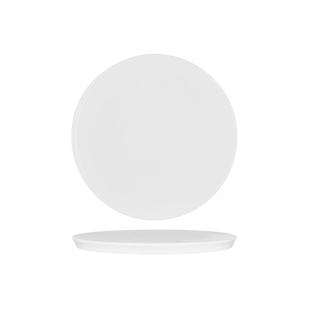 Royal Porcelain WHITE ALBUM ROUND PRESENTATION PLATE 265x15mm (U3232) (x24)