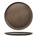 Luzerne RUSTIC PIZZA PLATE-320mm Ø CHESTNUT (x3)