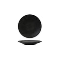 Luzerne ZEN ROUND COUPE PLATE-155mm Ø BLACK SWIRL (x6)