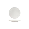 Luzerne ZEN ROUND COUPE PLATE-155mm Ø WHITE SWIRL (x6)