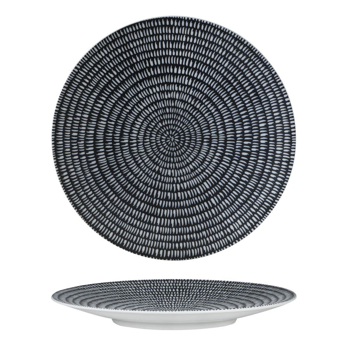 Luzerne ZEN ROUND COUPE PLATE-310mm Ø STORM (x3)