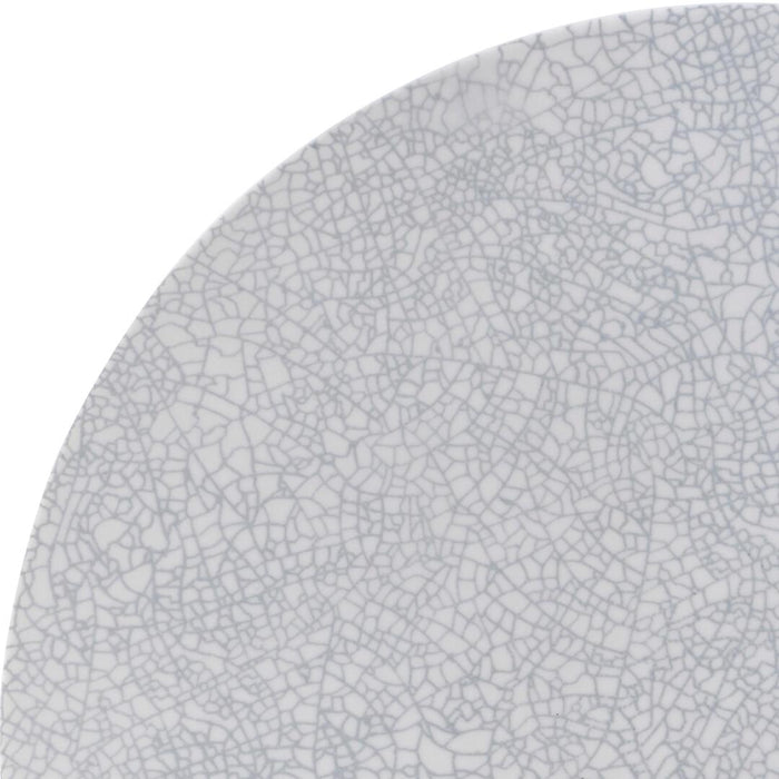 Luzerne ZEN ROUND COUPE PLATE-310mm Ø GREY WEB (x3)